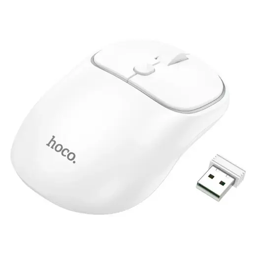 Wireless mouse Hoco 2,4G 1600 dpi GM25 space white