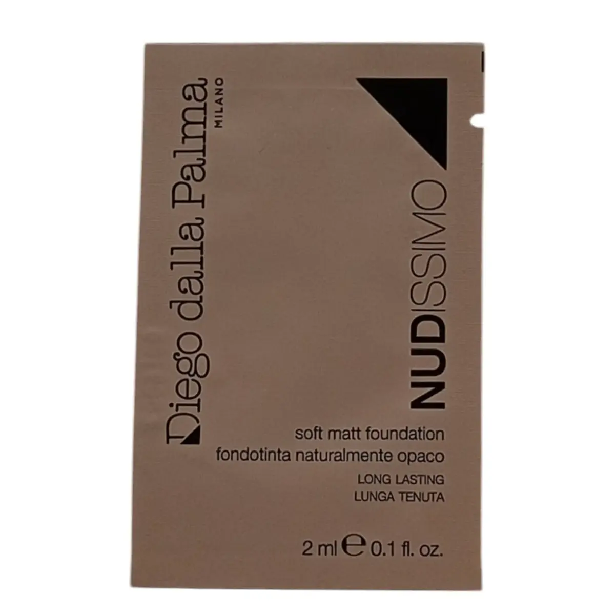 Set, Diego Dalla Palma, Nudissimo - Soft Matt, Oil-Free, Long Lasting, Liquid Foundation, 244W, Sabbia, 12 pcs, 2 ml *Sample
