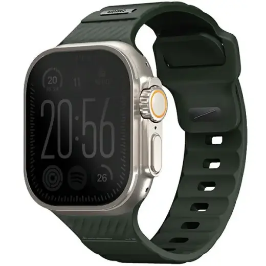 UNIQ Stride viedpulksteņa siksniņa priekš Apple Watch (42/44/45/49 mm) | silikons