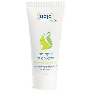 Ziaja Toothgel Toothbrush - Zubní gel bez fluoru 50ml