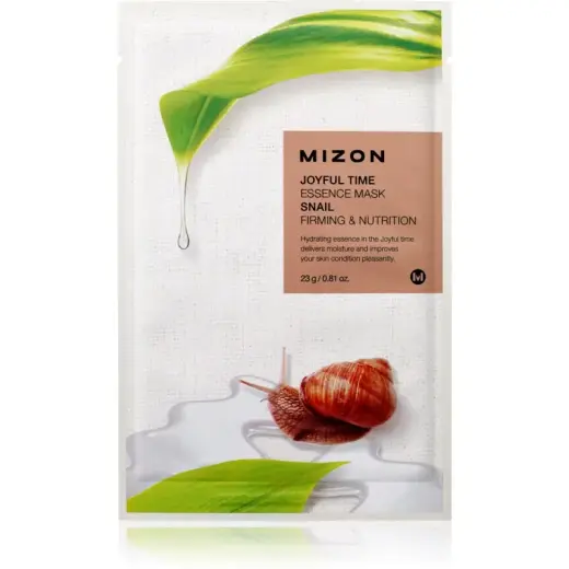 Mizon Joyful Time Snail Nourishing Face Mask in Firming Fabric 23g
