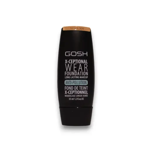 Gosh, X-Ceptional Wear, Vitamin E, Long Lasting, Cream Foundation, 16, Golden, 30 ml