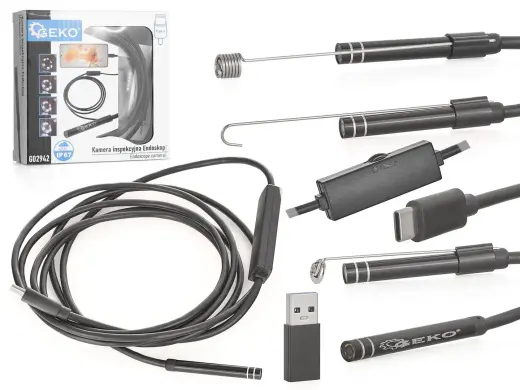 2m endoskops ar 5.5mm diametra kameru