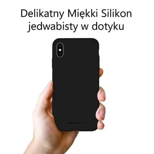 Mercury Silicone iPhone 14 Plus 6,7" czarny|black Фото num