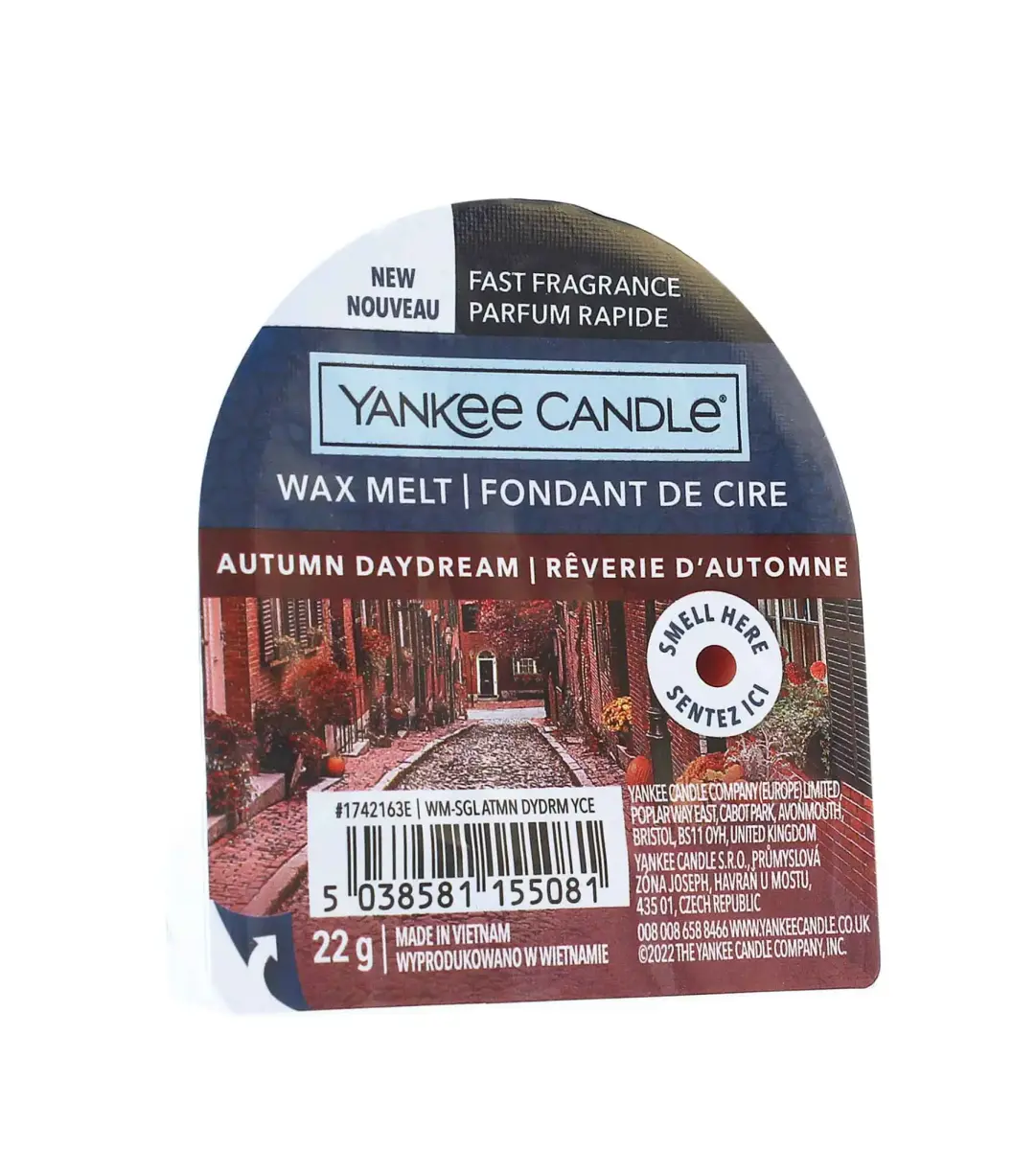 Yankee Candle Autumn Daydream scented wax 22 g