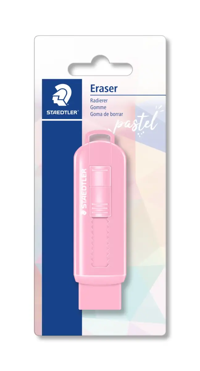 Dzēšgumija STAEDTLER Pastel, dažādas krāsas