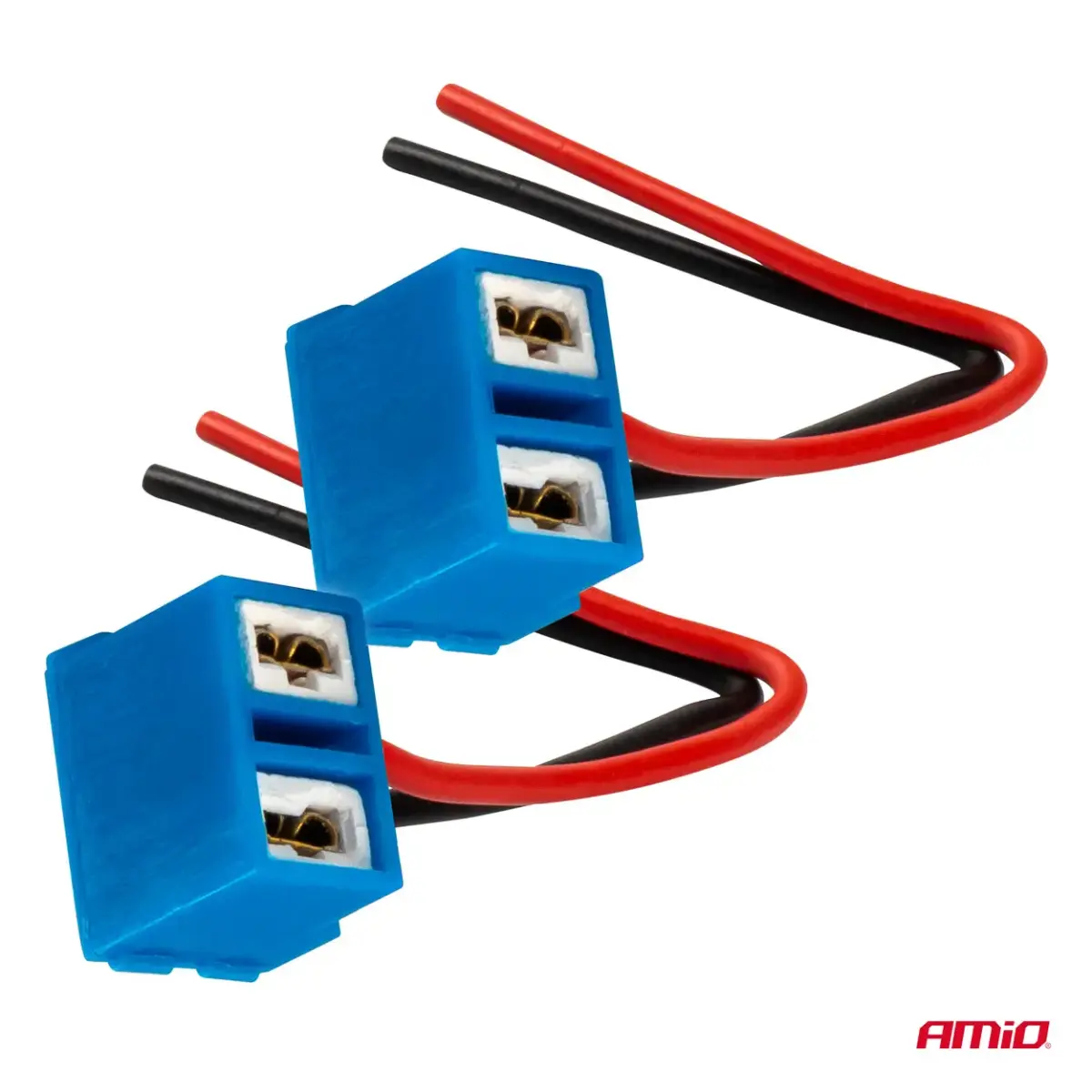 Ceramic sockets angled 2 pcs H7