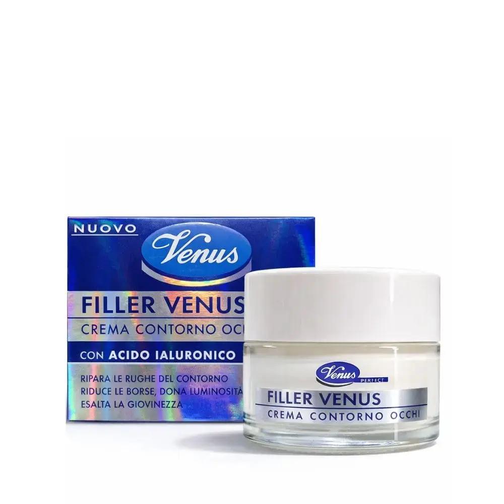 Venus, Perfect Filler, Hyaluronic Acid, Reparative, Eye Cream, 15 ml