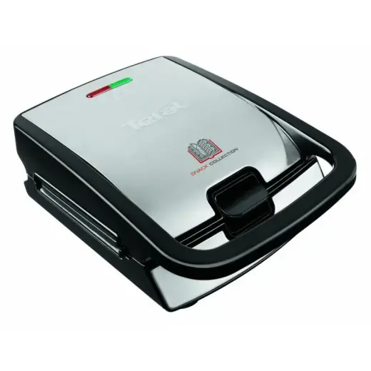 Tefal Sandwich-&Wafflemaker Sandwich&Wafflemaker Snack Collection black Schwarz (SW852D)
