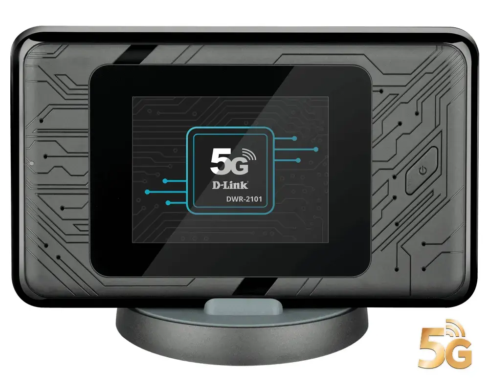 D-Link DWR-2101 5G Wi-Fi 6 mobilais tīklājs melns