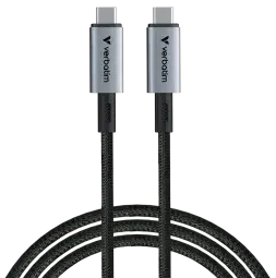 Verbatim data transfer and charging cable | USB-C to USB-C | 240W | 1.2m