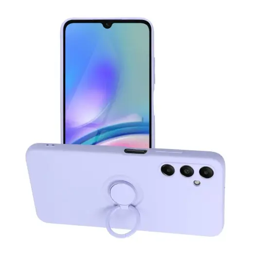 Silicone telefoni ümbris alusega Samsung Galaxy A05s (A057) lilla