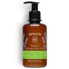 Apivita Tonic Mountain Tea Mitrinošs ķermeņa pieniņš 200 ml