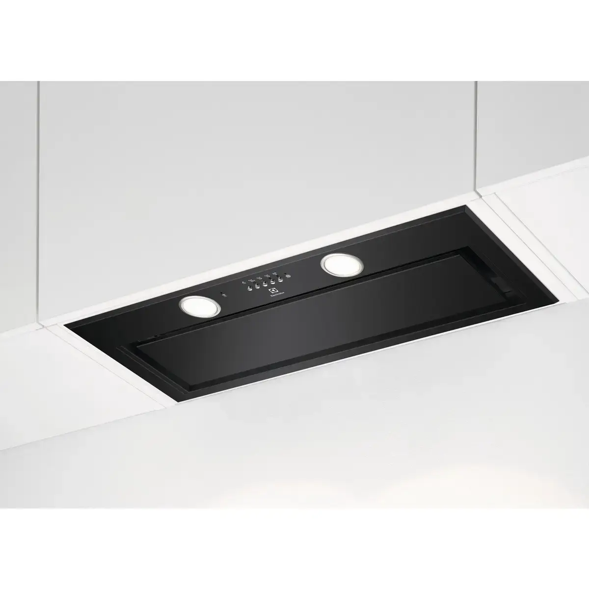 Electrolux iebūvējams tvaika nosūcējs, melns, 80 cm