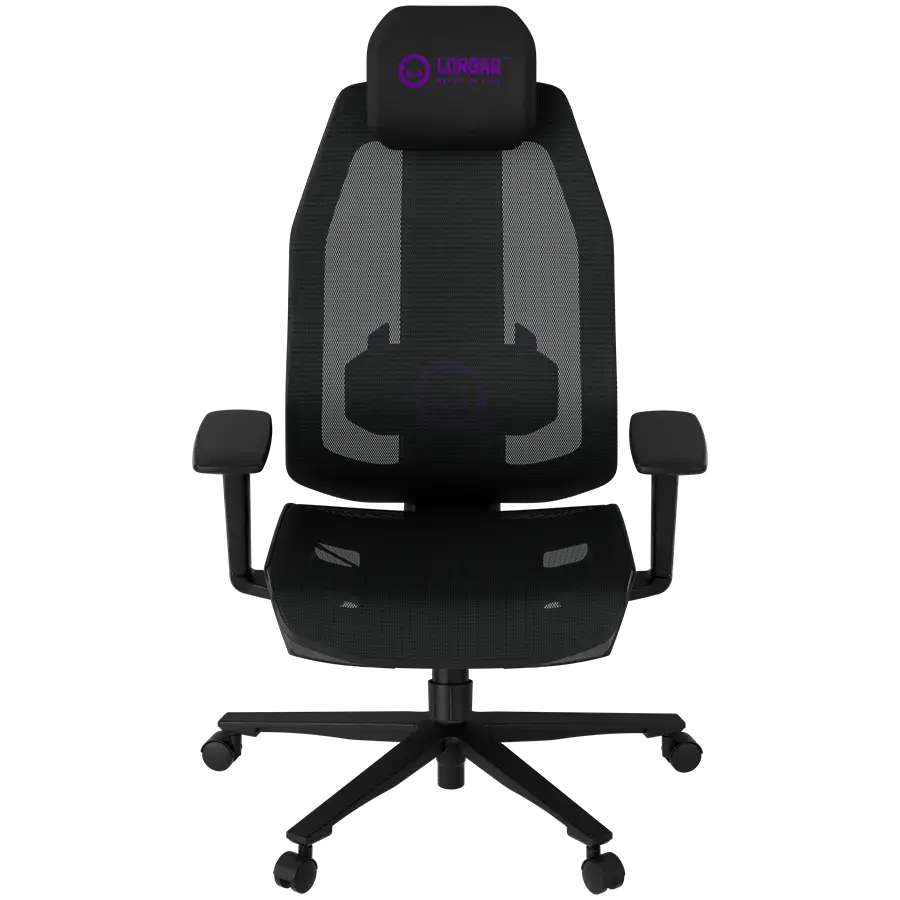 LORGAR CHP51 Mesh Gaming Chair Pro Multi-adjustable Black-Purple