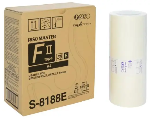 Riso Colour ribbon S-8188E White Doppelpack
