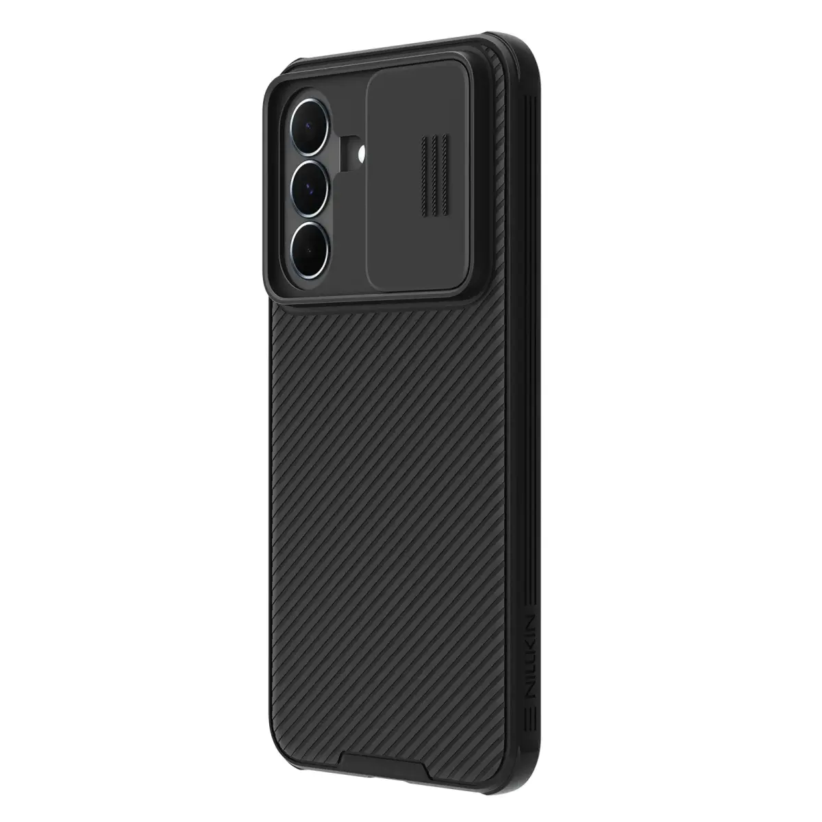 Nillkin CamShield PRO maciņš telefonam Samsung Galaxy A37 (A376) melns (ar kameras aizsargu)