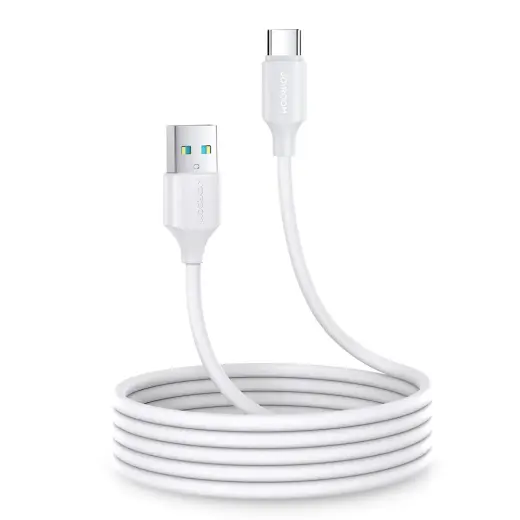 Joyroom S-UC027A9 datu pārraides un uzlādes vads | USB-A uz USB-C | 15W | 2m | balts