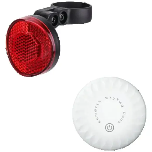 4smarts SkyTag Duos locator with bicycle reflector