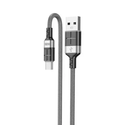 KAKUSIGA KSC-696 USB-A -> USB-C charging cable 18W | 120 cm grey