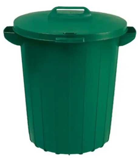 Atkritumu tvertne 90L zaļa