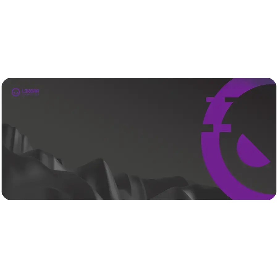 Mouse pad Lorgar MPA15XL Black