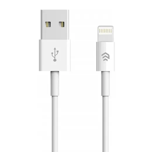 Devia провод для передачи данных и зарядки | USB-A на Lightning | 10.5W | 1m | белый