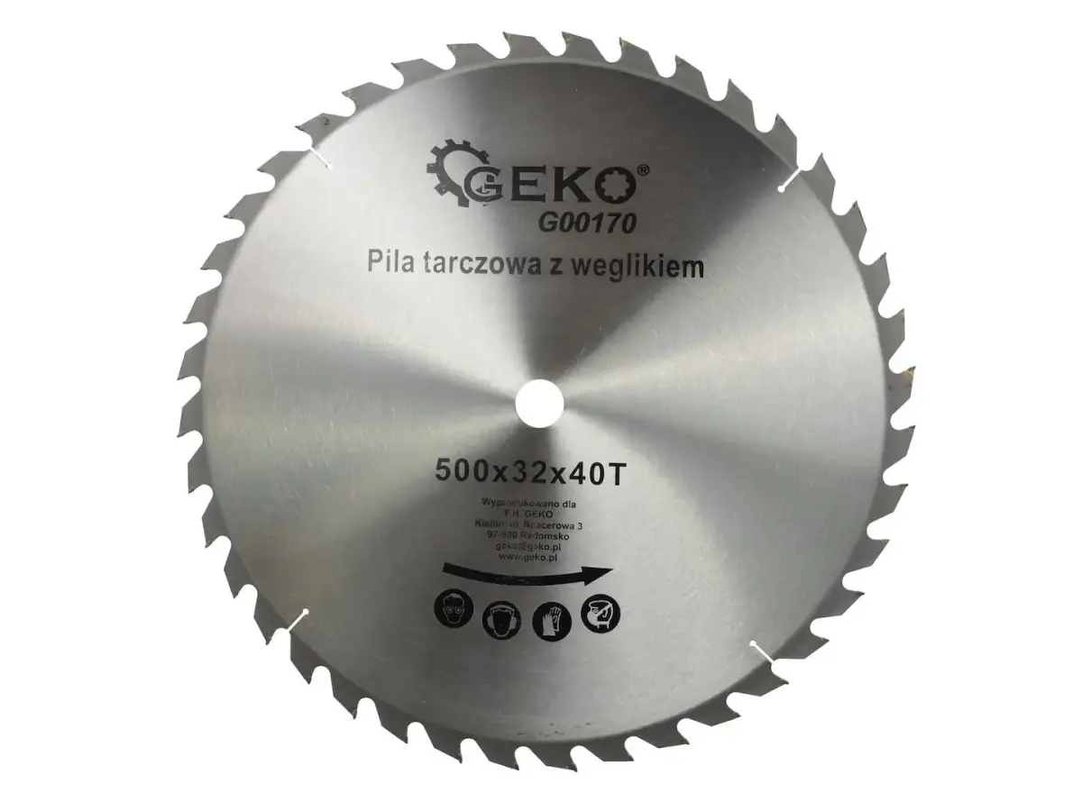 TCT ripzāģa asmens kokam 500x32x40T