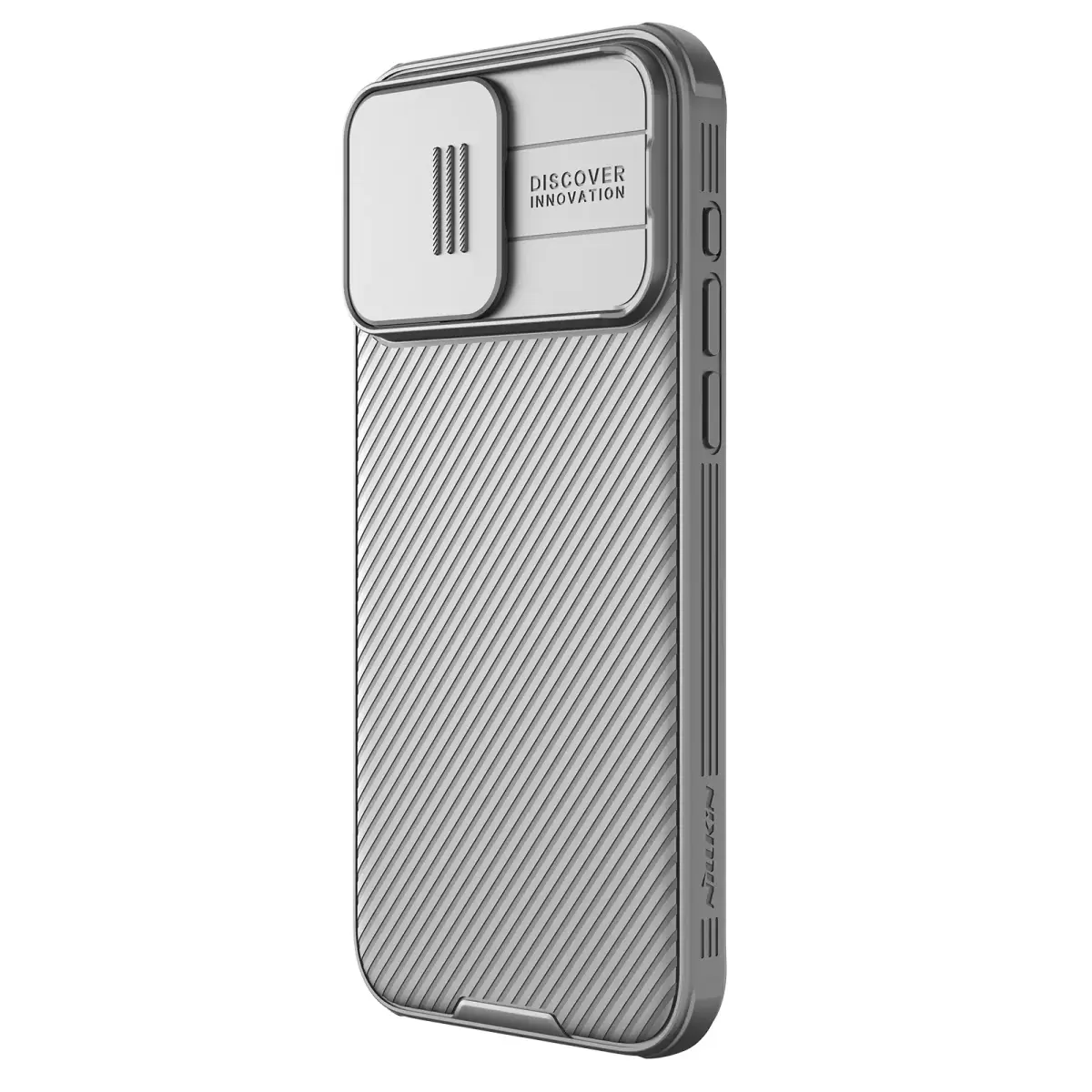 Nillkin CamShield PRO Hard Case for Apple iPhone 15 Pro Max Titanium Gray