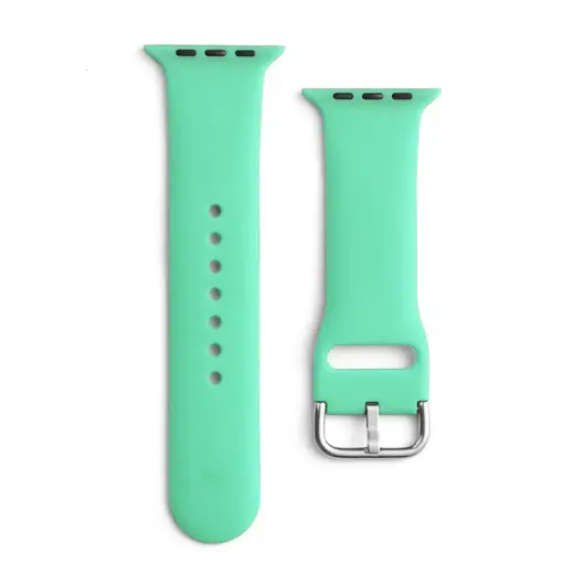 Silicone APS išmaniojo laikrodžio dirželis Apple Watch (38/40/41 mm) | silikoninis | žalias