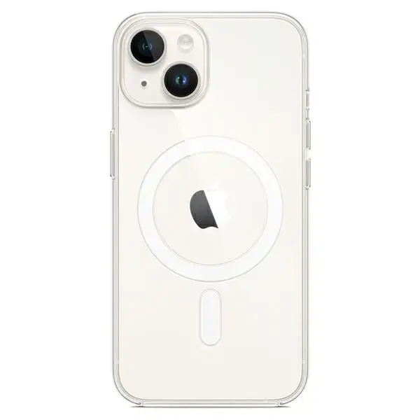 Etui Apple MPU13ZM|A iPhone 14 6,1" MagSafe przezroczysty|transparent Silicone Case