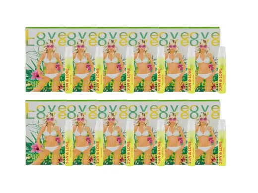 Love Love Sun & Love Eau de Toilette 12x1,6 ml
