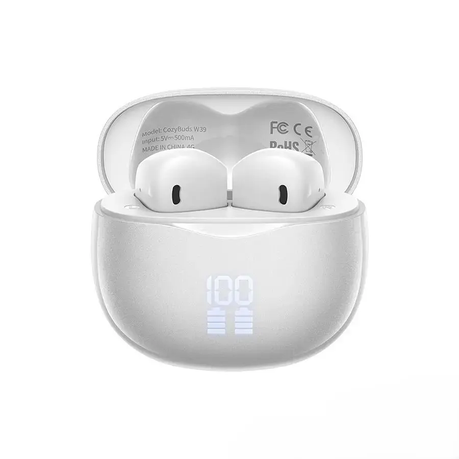 REMAX HEADPHONES TWS W39 WHITE