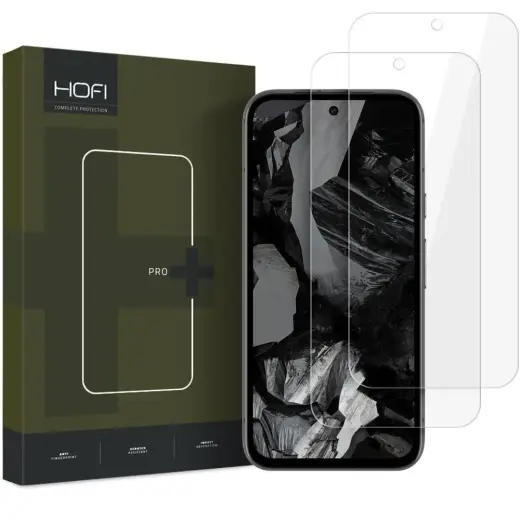 HOFI GLASS PRO+ 2-PACK GOOGLE PIXEL 9 | 9 PRO CLEAR TEMPERED GLASS