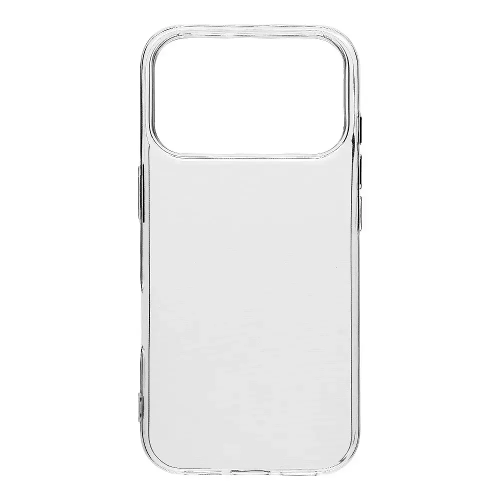 OBAL:ME TPU Cover maciņš telefonam iPhone 17 Pro caurspīdīgs