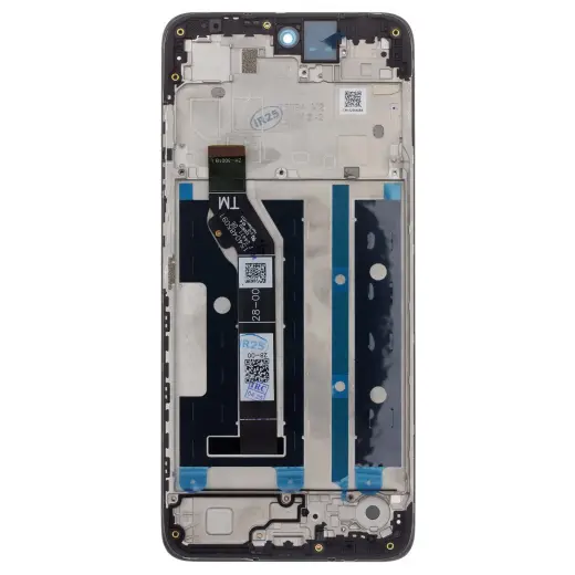 Motorola E15/G05 LCD Display + Touch Unit Black + Front Cover