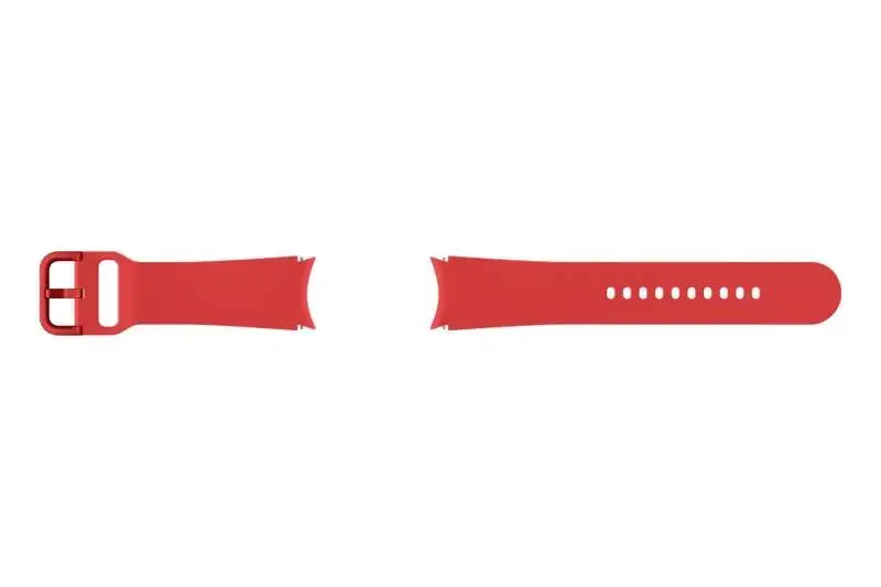 Samsung Sport viedpulksteņa siksniņa priekš Galaxy Watch 4 (44 mm) | silikons | sarkana (Bojāts iepakojums)