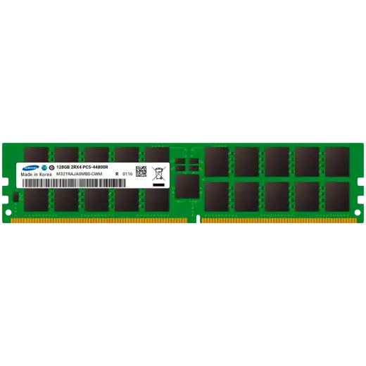 SAMSUNG 128GB DDR5 5600MHz CL46 ECC RDIMM 2Rx4