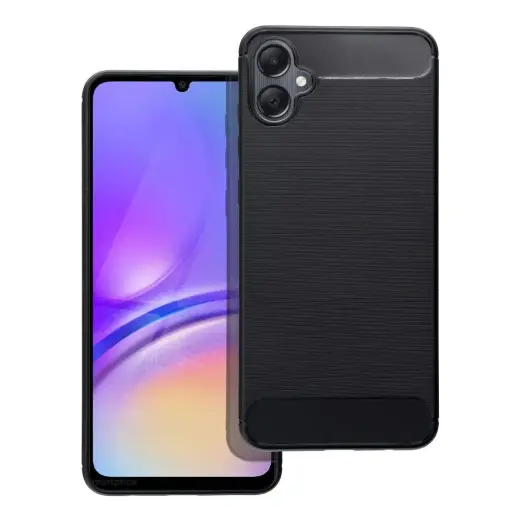 Carbon phone case for Samsung Galaxy A05 black