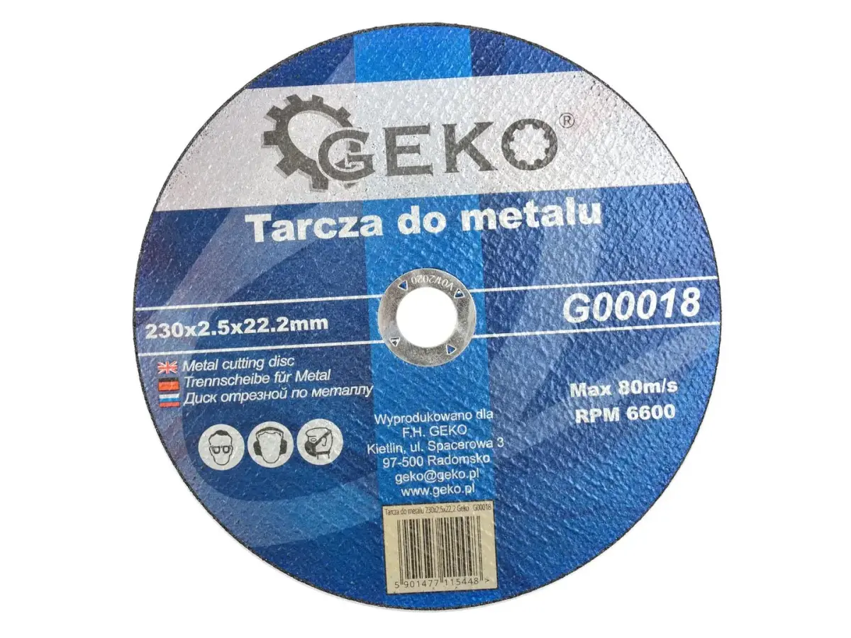 Metallilõikeketas 230x2,5x22,2mm GEKO