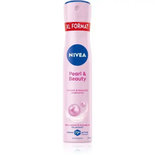 NIVEA Pearl & Beauty Antiperspirant Spray 72h 200 Ml