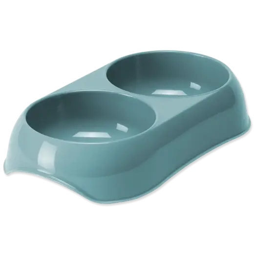 Bļoda dzīvniekiem, plastmasa - Placek Bowl. DF Gusto aquarelle, 2 - 2*200 ml