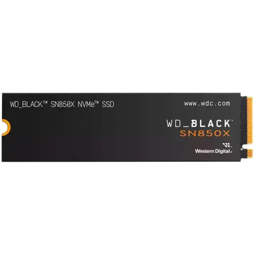SSD POWERED BY SANDISK  Black SN850X 8TB M.2 2280 PCIe Gen4 x4 NVMe, Read/Write: 7200/6600 MBps, IOPS 1200K/1200K, TBW: 4800