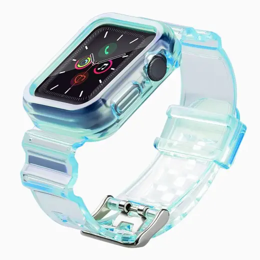 Išmaniojo laikrodžio dirželis Apple Watch (42 mm) | silikoninis | mėlynas