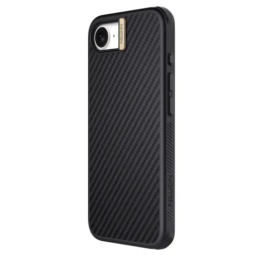 Nillkin Synthetic Fiber PRO чехол для телефона для iPhone 16 золотой