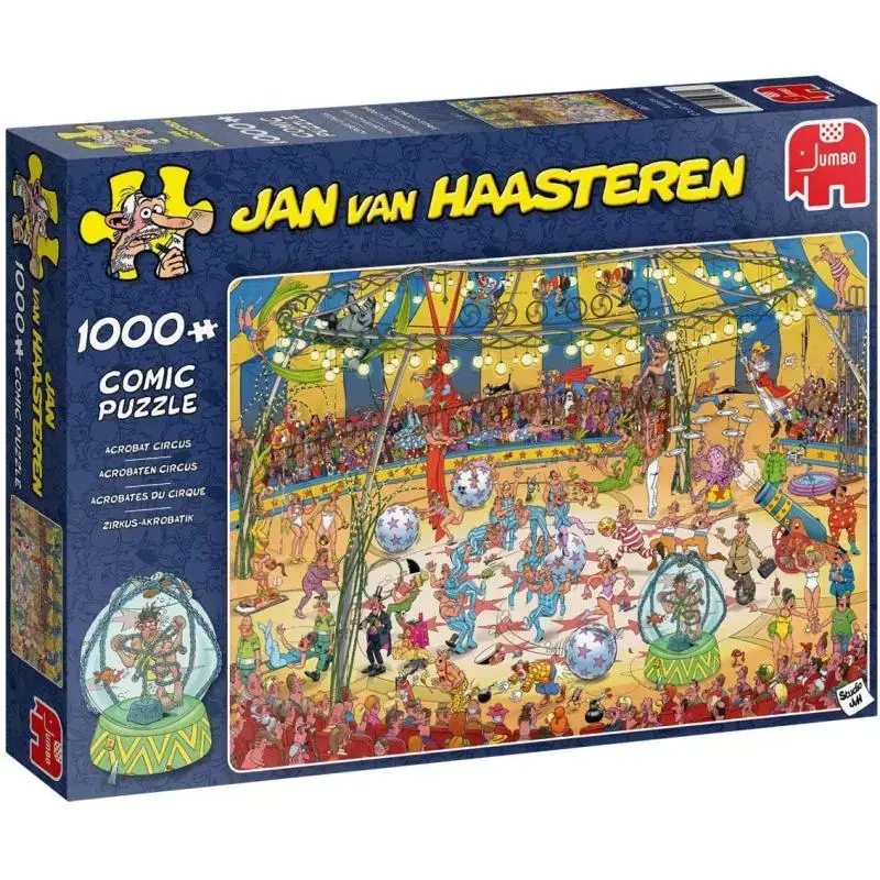 Jumbo Jan van Haasteren Acrobat Circus Zirkus-Akrobatik ZirkusAkrobatik 1000 Teile (19089)