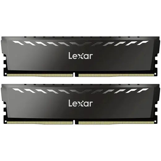 Lexar 2x8GB THOR DDR4 3200 UDIMM XMP Memory with heatsink. Dual pack