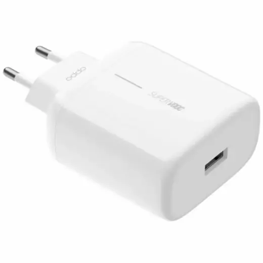 Oppo tīkla lādētājs | 65W | SuperVOOC | USB-A | balts