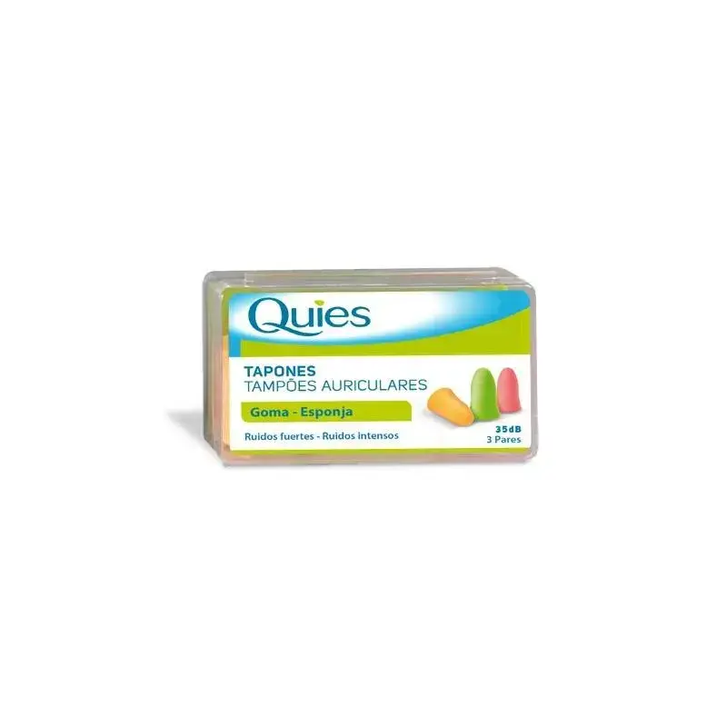 OPTIK Deiters Quies Rubber Plugs, 6