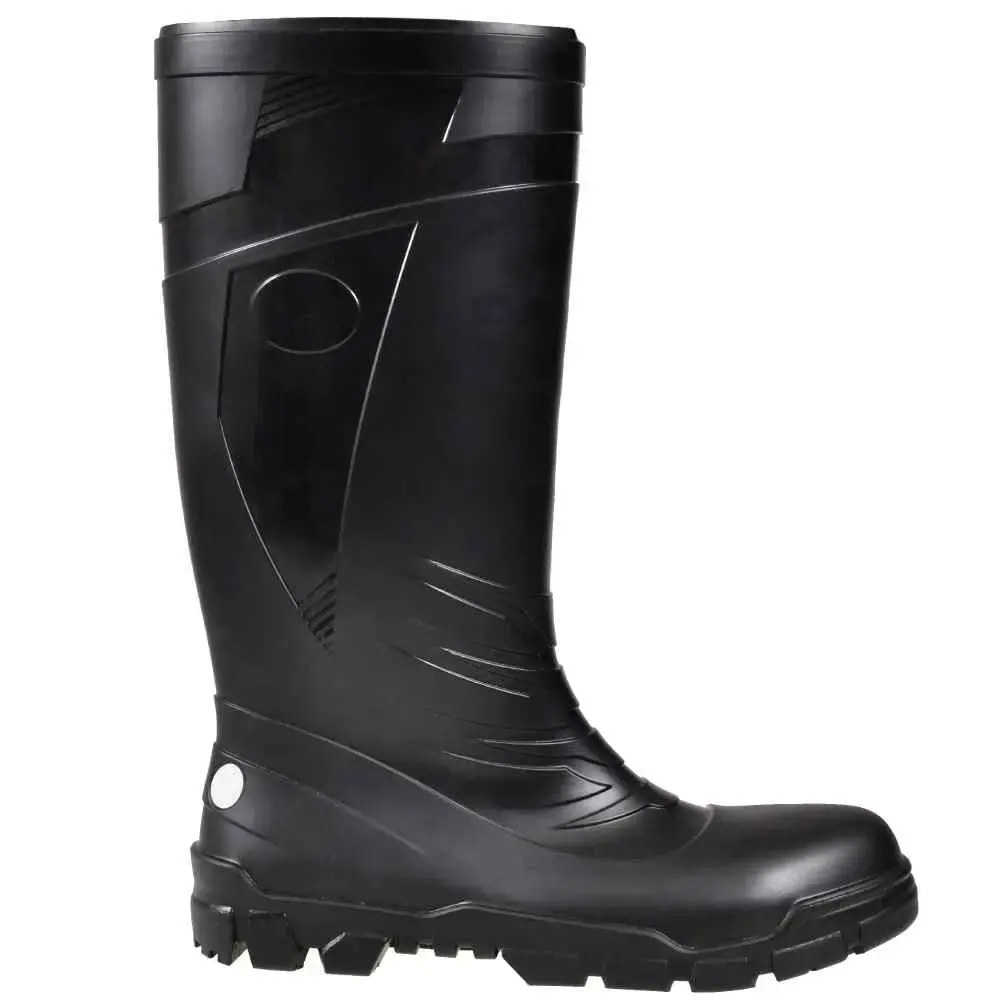 Zābaki PVC S5 38cm 45 izm. mēt. zole, aizsargāts purngals